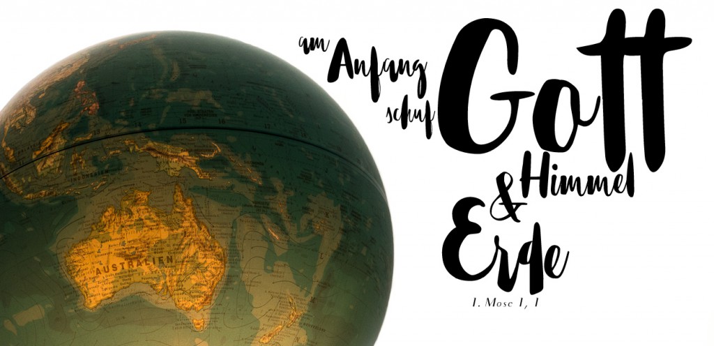 am anfang erschuf gott